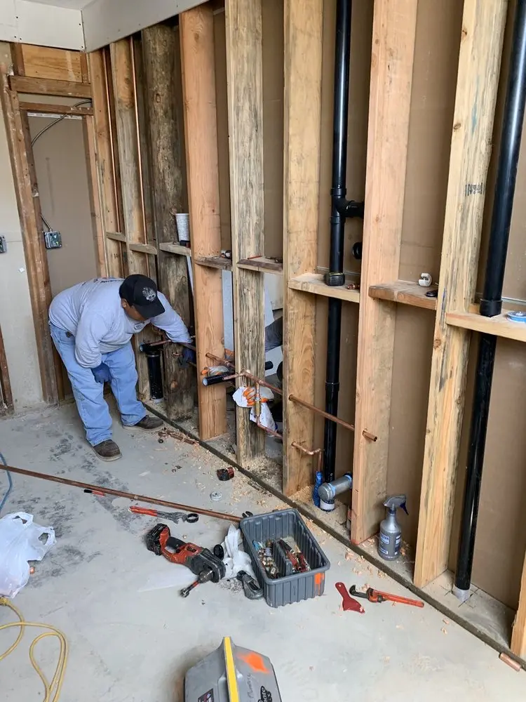 Commercial rough-in plumbing for Trenchless Sewer Repair in Rio Vista